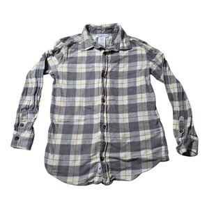 Tommy Bahama Shirt Boy Youth Large 10/12 Long Sleeve Blue/gold Button Up